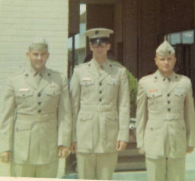 John David, Chris Delafleur, Jim Uecker Fort Sill October 1966